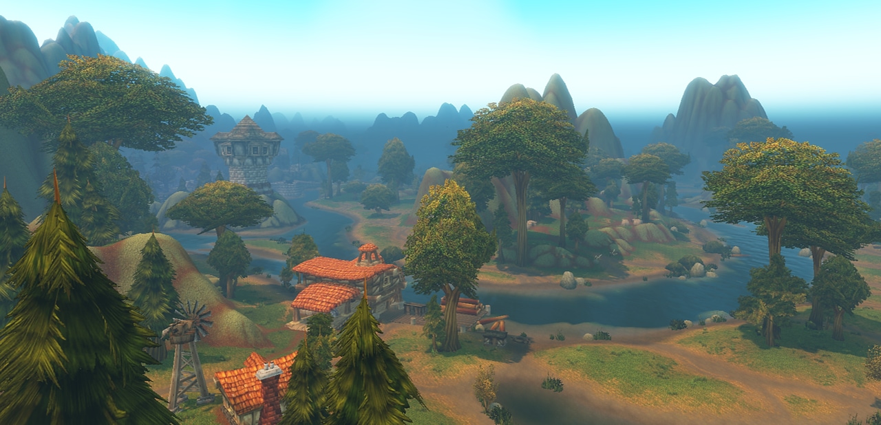 Official in-game panorama of the Riverglades region